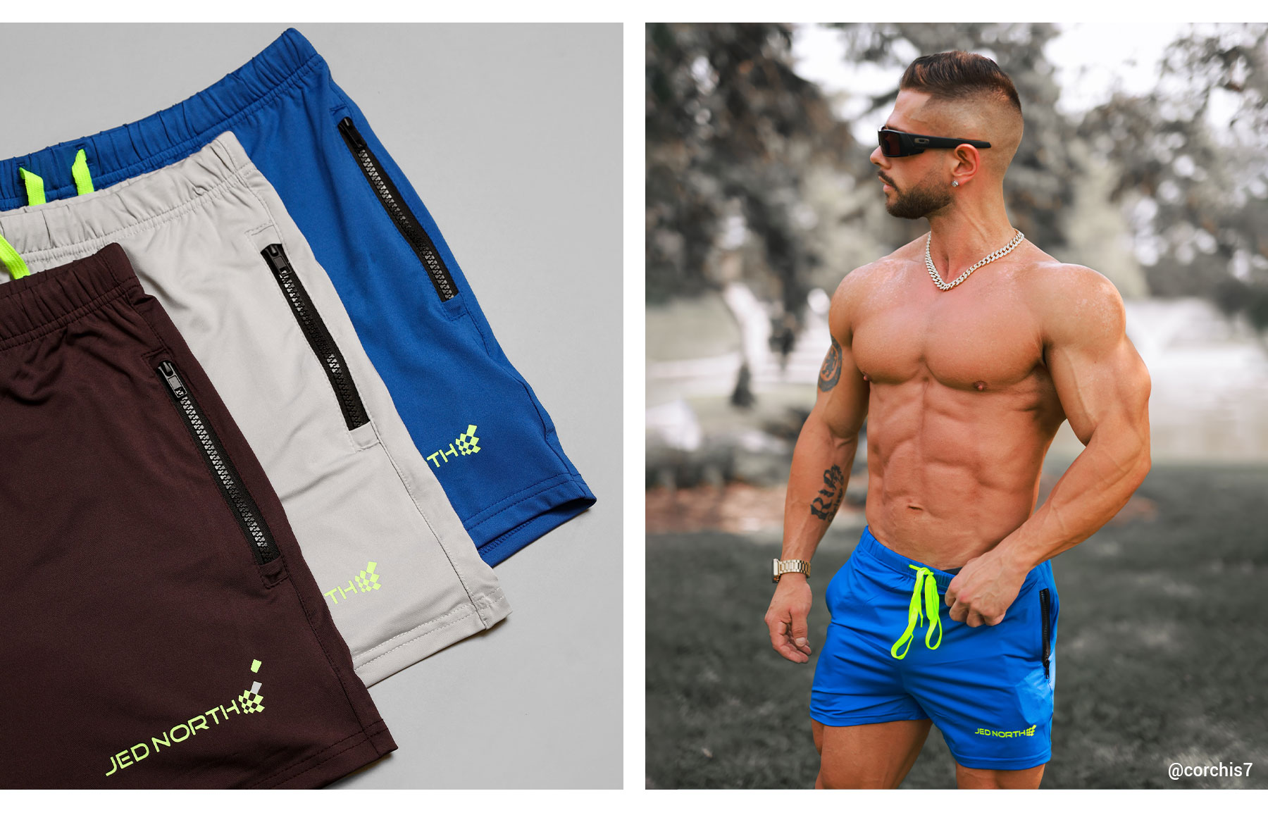 Jed north shorts shop